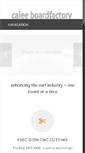 Mobile Screenshot of caleeboardfactory.com